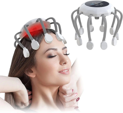 Octopus-Shaped Electric Scalp Massager