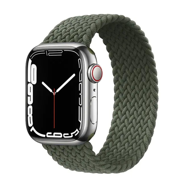 Elastic Nylon Loop Band for Apple Watch – Comfortable, Stretchable, and Stylish