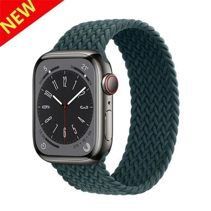 Elastic Nylon Loop Band for Apple Watch – Comfortable, Stretchable, and Stylish