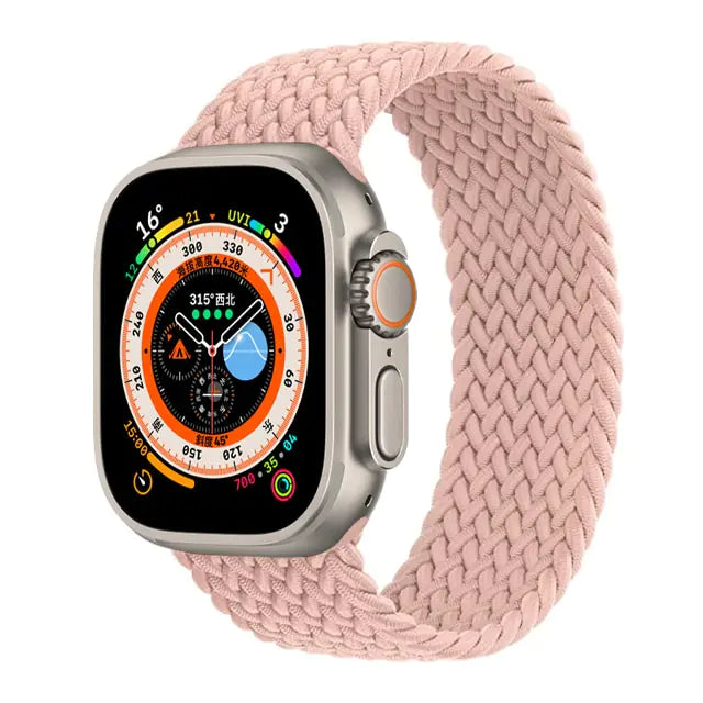 Elastic Nylon Loop Band for Apple Watch – Comfortable, Stretchable, and Stylish