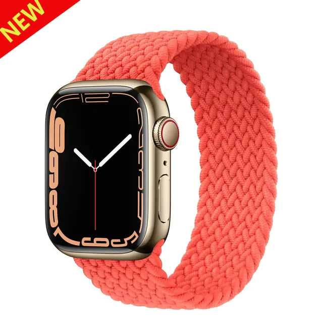 Elastic Nylon Loop Band for Apple Watch – Comfortable, Stretchable, and Stylish