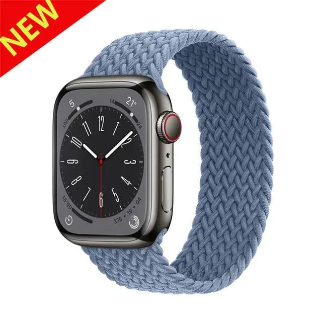 Elastic Nylon Loop Band for Apple Watch – Comfortable, Stretchable, and Stylish