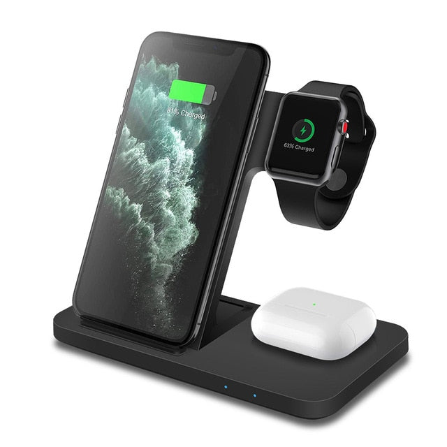 15W Fast Wireless Charger Dock Station - Your Ultimate Apple Charging Solution