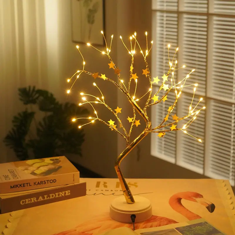 Tree Night Light Touch Lamp – Elegance Meets Nature-Inspired Lighting