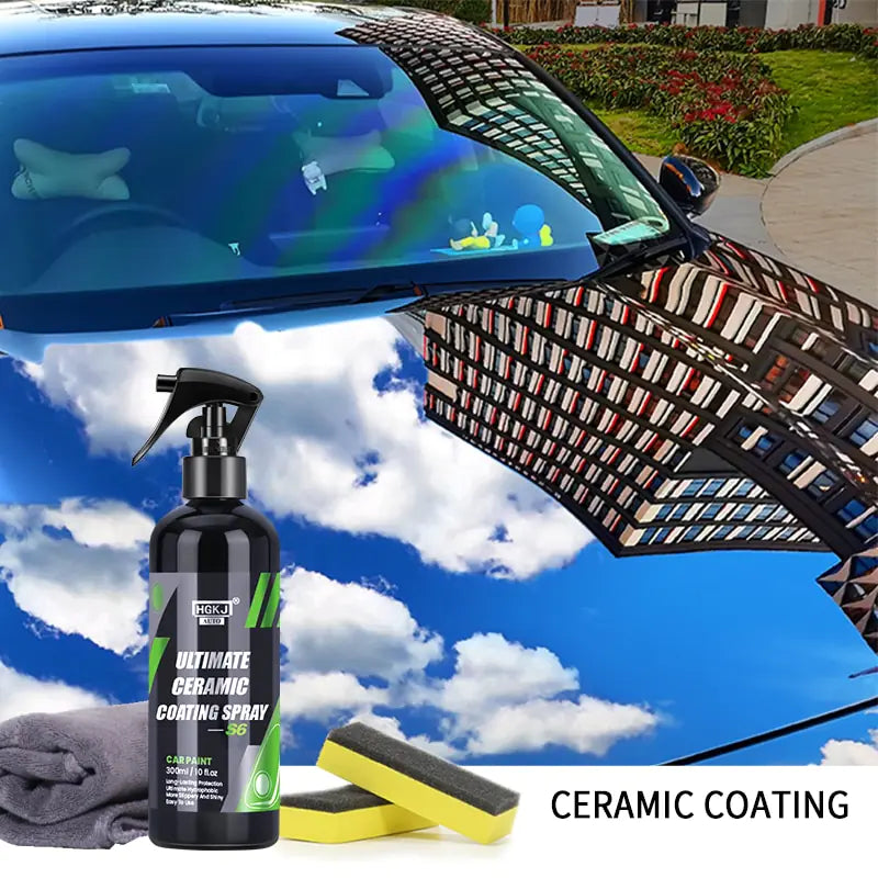 Ceramic Coating for Auto Paint – Advanced Protection with Self-Cleaning and Water Beading