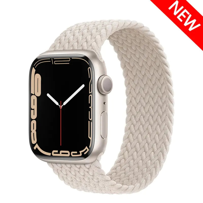 Elastic Nylon Loop Band for Apple Watch – Comfortable, Stretchable, and Stylish