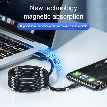 Magic USBC Rope - The Ultimate USB-C Magnetic Cable for Lightning-Fast Charging and Rapid Data Transfer