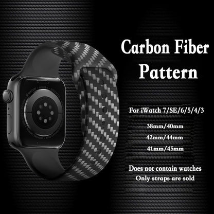 Carbon Fiber Strap for Apple Watches – Stylish & Comfortable Bands