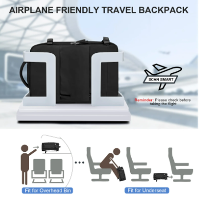 Large Size Travel Backpack - Your Ultimate Airport Companion for Hassle-Free Travel