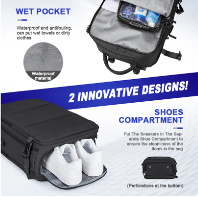 Large Size Travel Backpack - Your Ultimate Airport Companion for Hassle-Free Travel