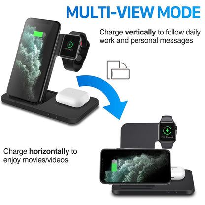 15W Fast Wireless Charger Dock Station - Your Ultimate Apple Charging Solution