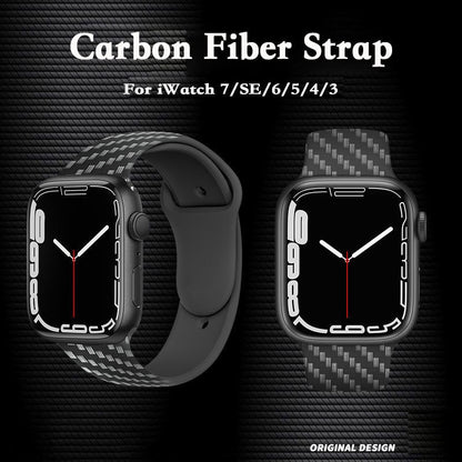 Carbon Fiber Strap for Apple Watches – Stylish & Comfortable Bands